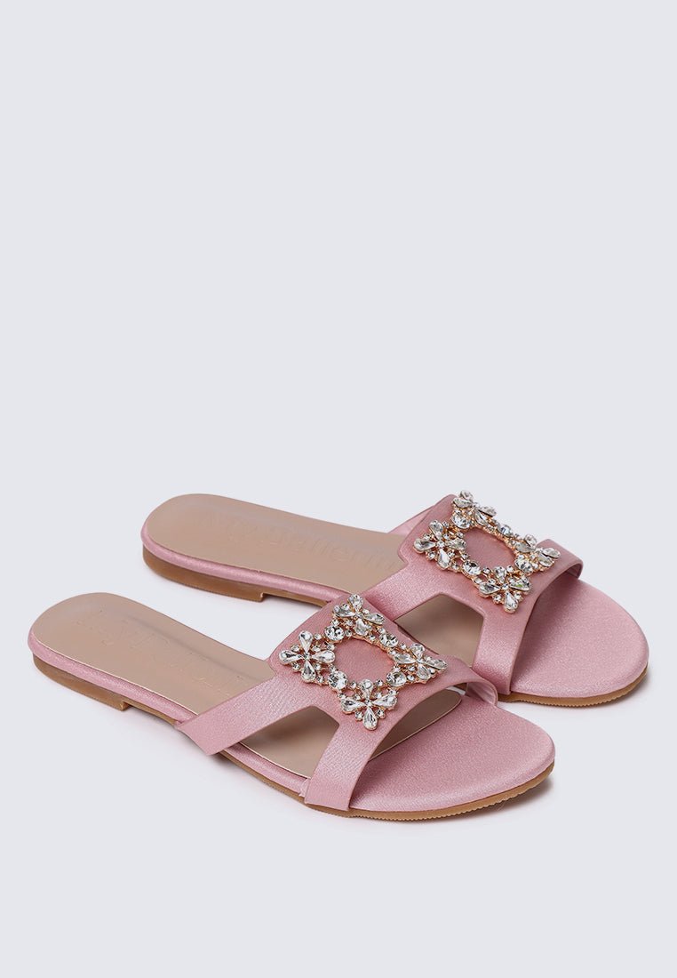 Jenny Comfy Sandals In PinkSandals - myballerine
