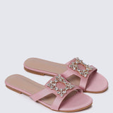 Jenny Comfy Sandals In PinkSandals - myballerine