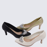 Jewel Comfy Pumps In Black - myballerine