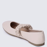 Jojo Comfy Ballerina In BeigeShoes - myballerine