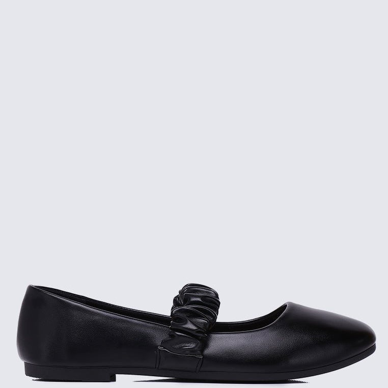 Jojo Comfy Ballerina In BlackShoes - myballerine