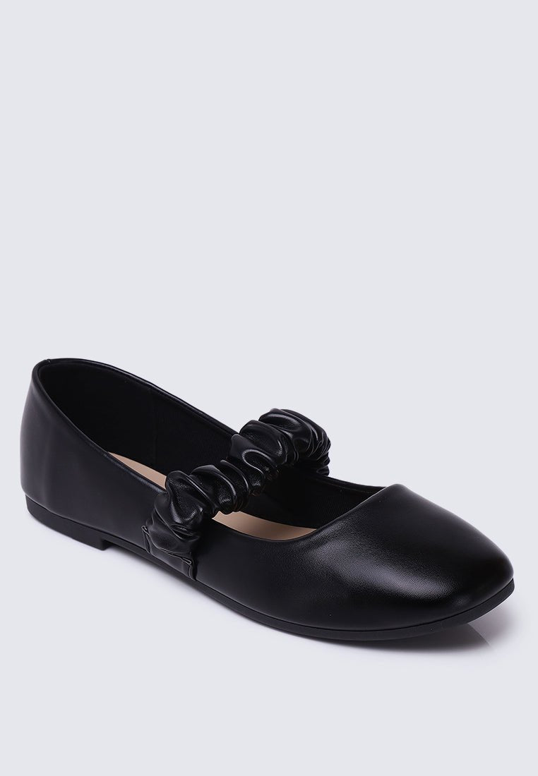 Jojo Comfy Ballerina In BlackShoes - myballerine