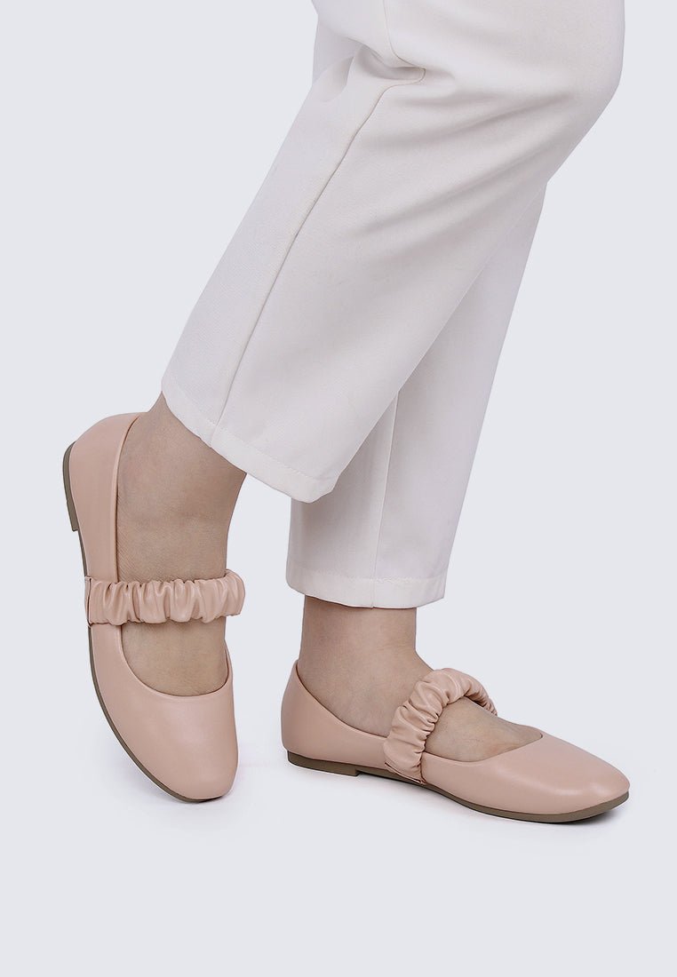 Jojo Comfy Ballerina In NudeShoes - myballerine