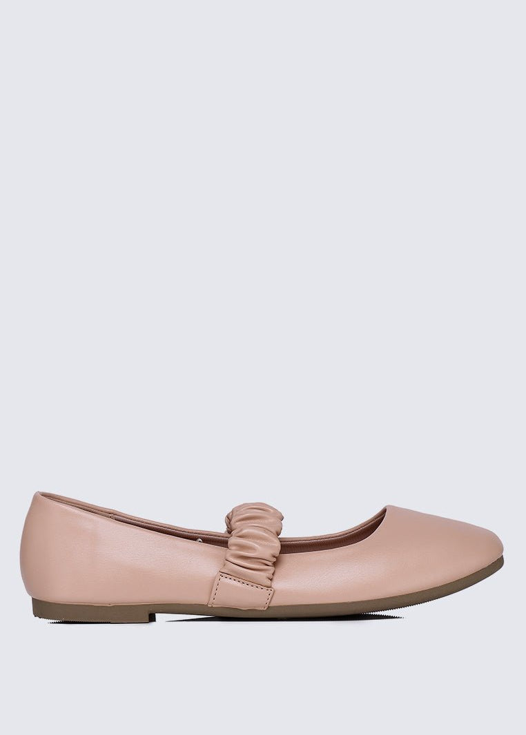 Jojo Comfy Ballerina In NudeShoes - myballerine