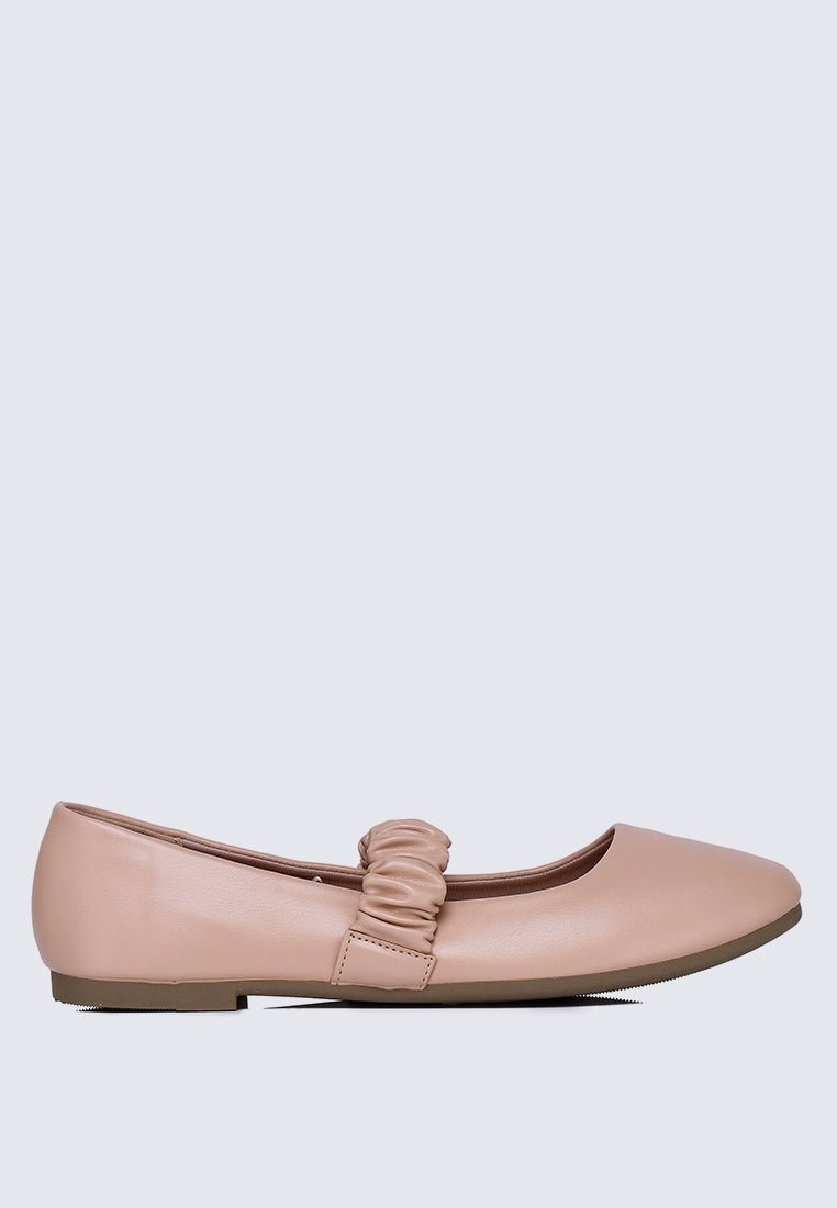 Jojo Comfy Ballerina In NudeShoes - myballerine