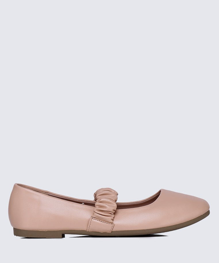 Jojo Comfy Ballerina In NudeShoes - myballerine