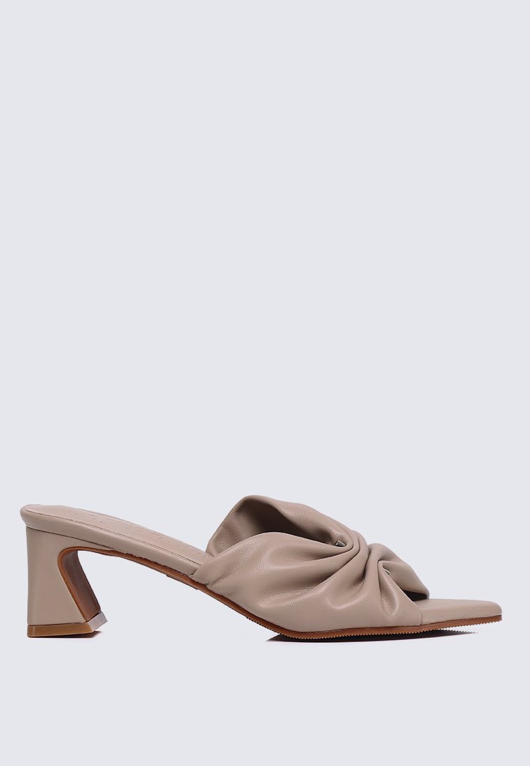 Kailia Comfy Heels In NudeHeels - myballerine