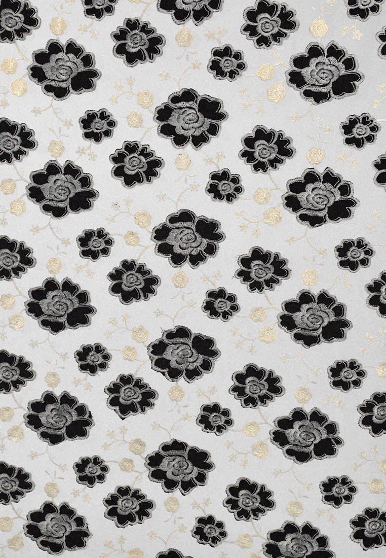 Kamelia Selendang Premium Scarves In BlackSelendang - myballerine