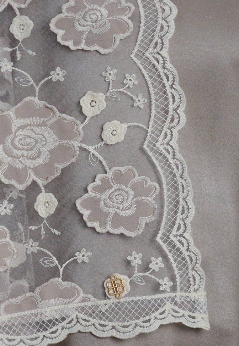 Kamelia Selendang Premium Scarves In KhakiSelendang - myballerine