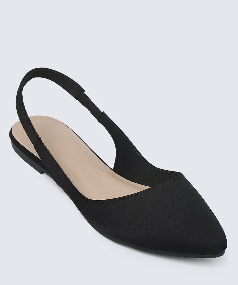 Kate Comfy Ballerina In BlackShoes - myballerine