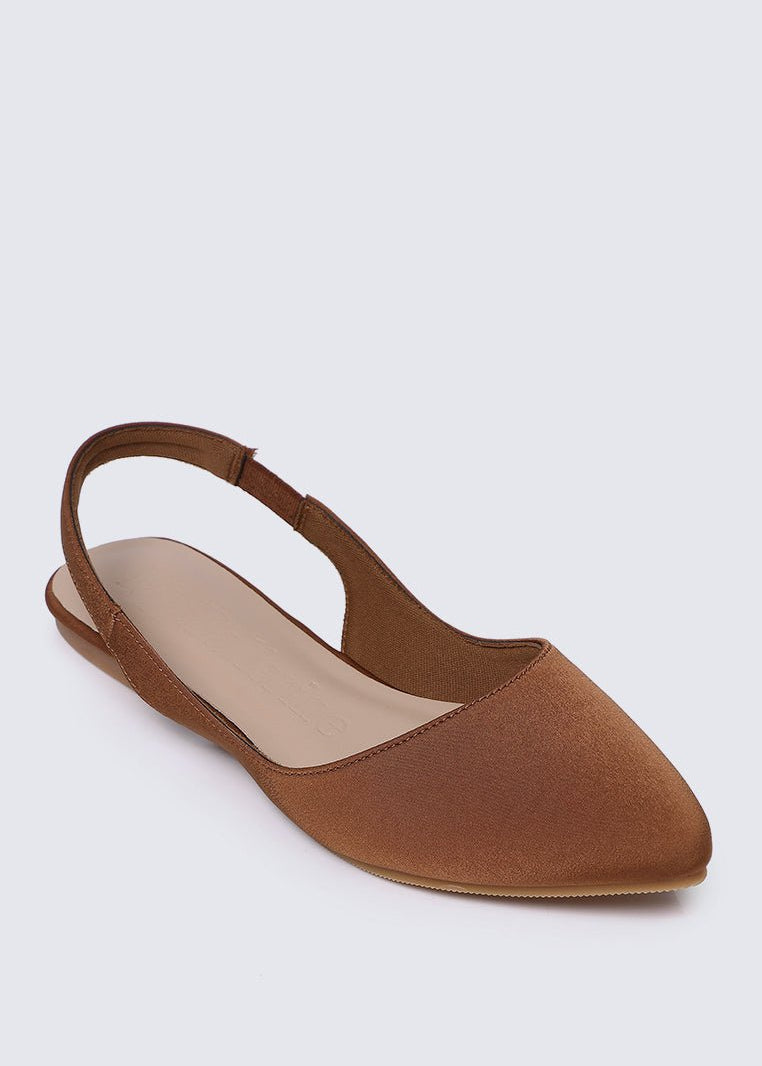 Kate Comfy Ballerina In BrownBallerina - myballerine