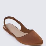 Kate Comfy Ballerina In BrownBallerina - myballerine