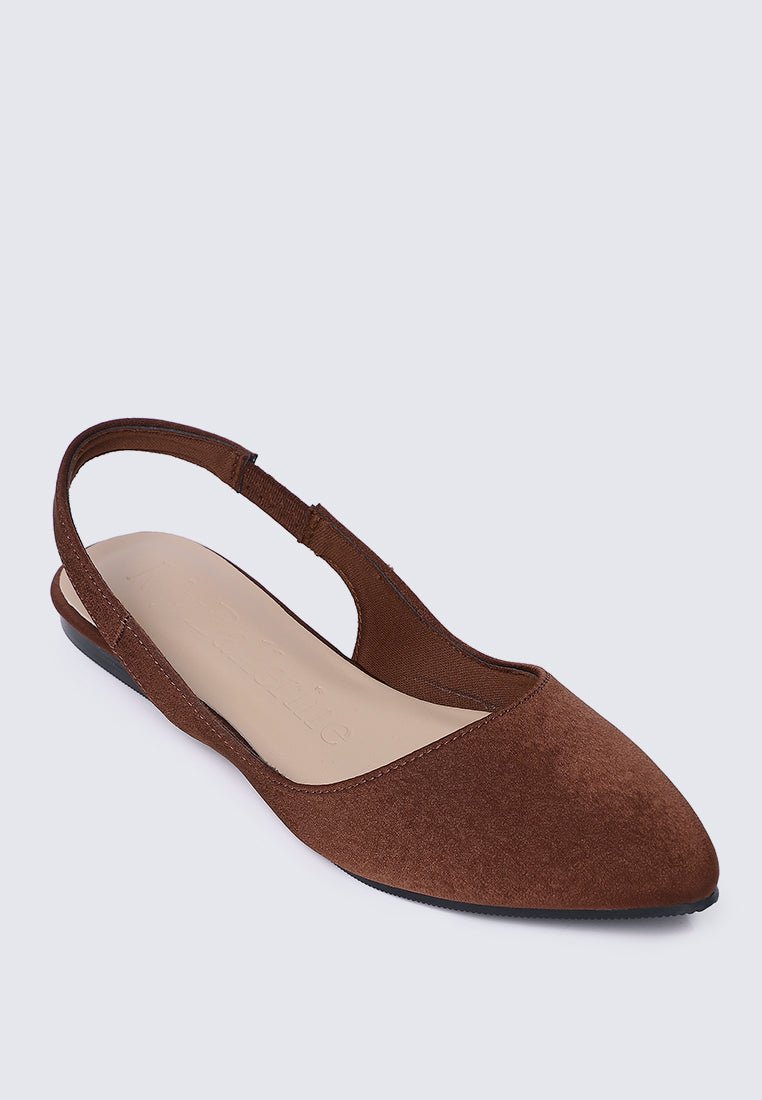 Kate Comfy Ballerina In EspressoBallerina - myballerine