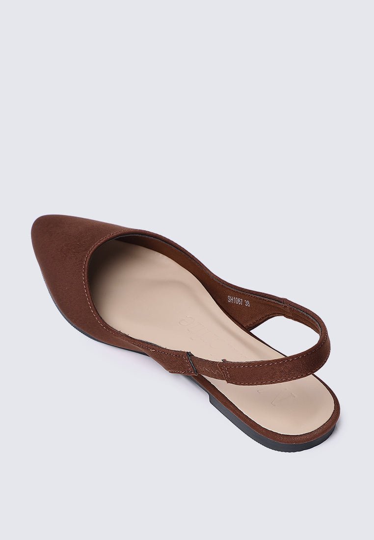 Kate Comfy Ballerina In EspressoBallerina - myballerine