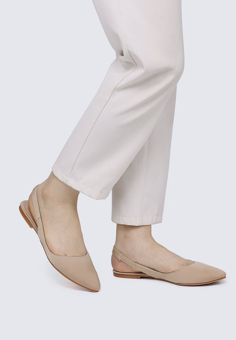 Kate Comfy Ballerina In TaupeBallerina - myballerine