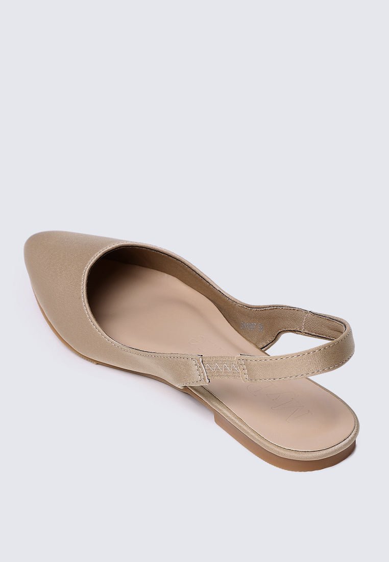 Kate Comfy Ballerina In TaupeBallerina - myballerine