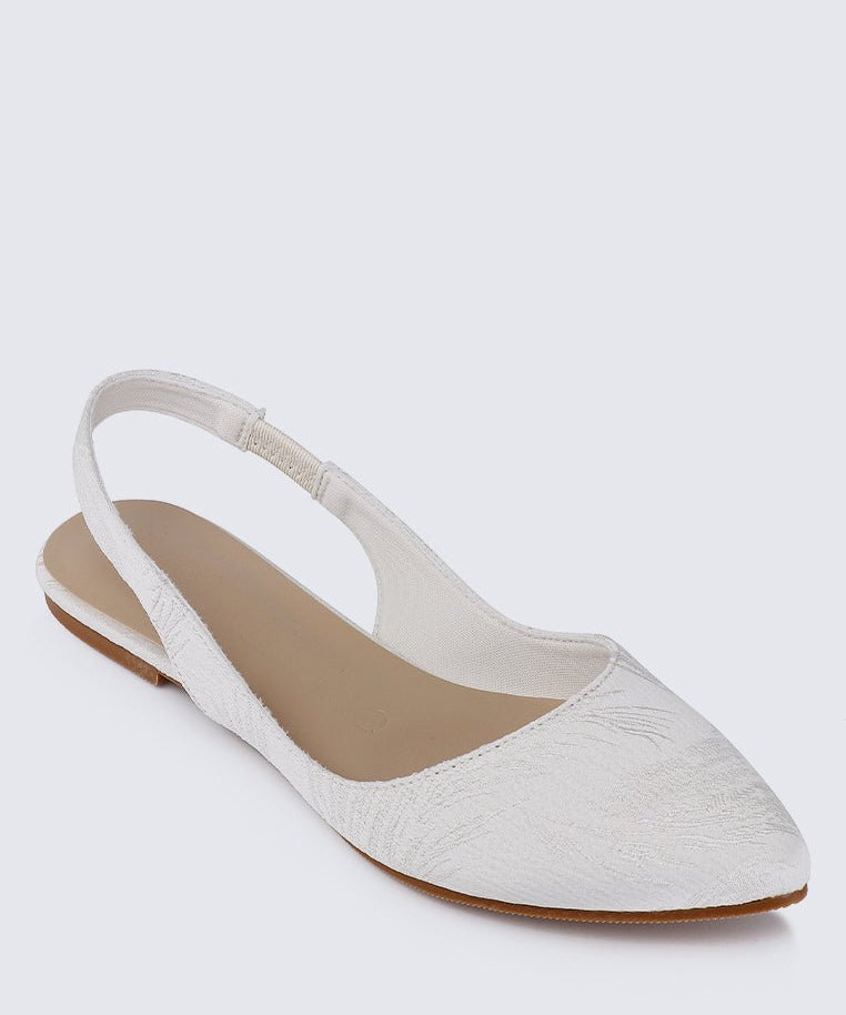 Kate Floral Comfy Ballerina In BeigeShoes - myballerine