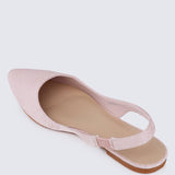 Kate Floral Comfy Ballerina In BlushShoes - myballerine