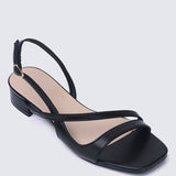 Kathy Comfy Sandals In BlackShoes - myballerine