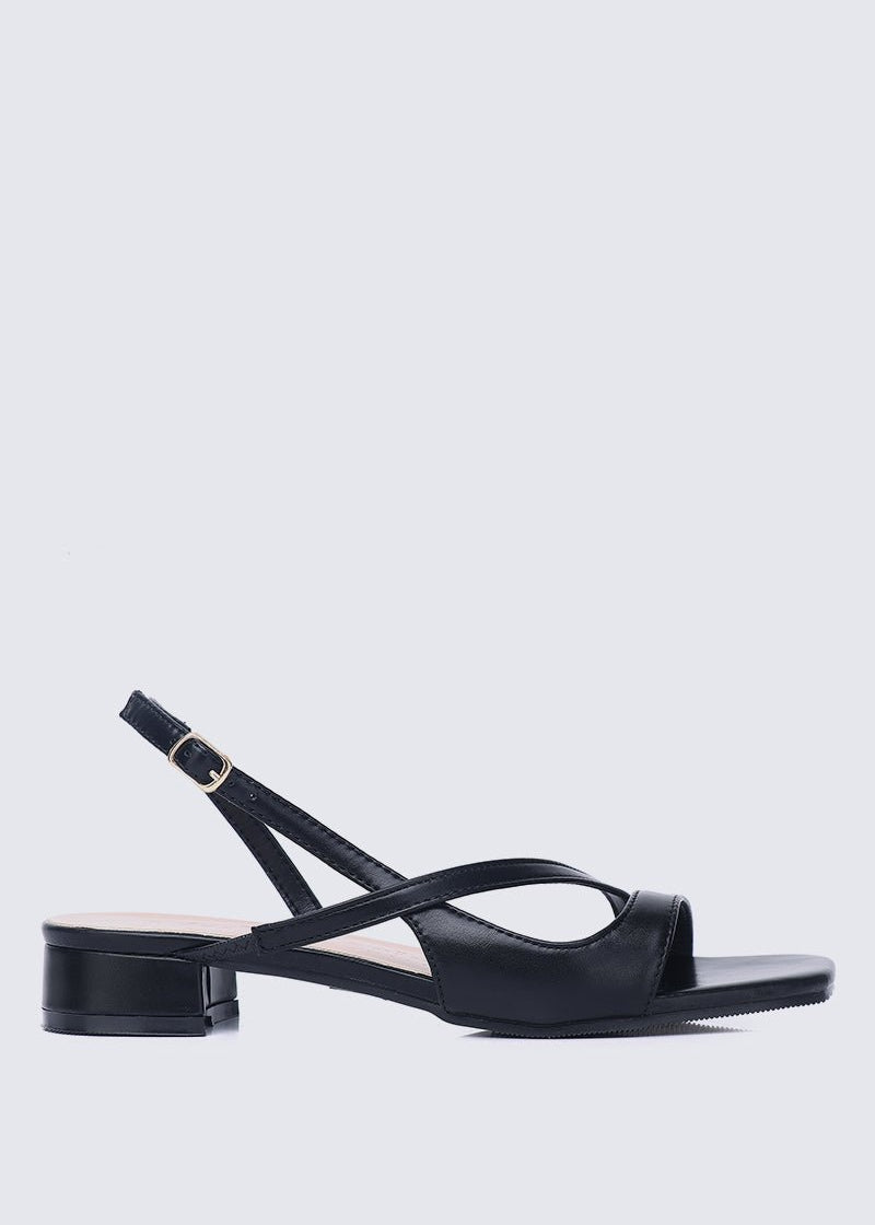 Kathy Comfy Sandals In BlackShoes - myballerine
