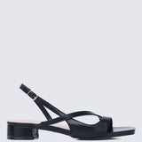 Kathy Comfy Sandals In BlackShoes - myballerine