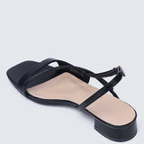 Kathy Comfy Sandals In BlackShoes - myballerine