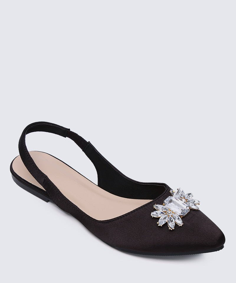 Katrina Comfy Ballerina In BlackShoes - myballerine