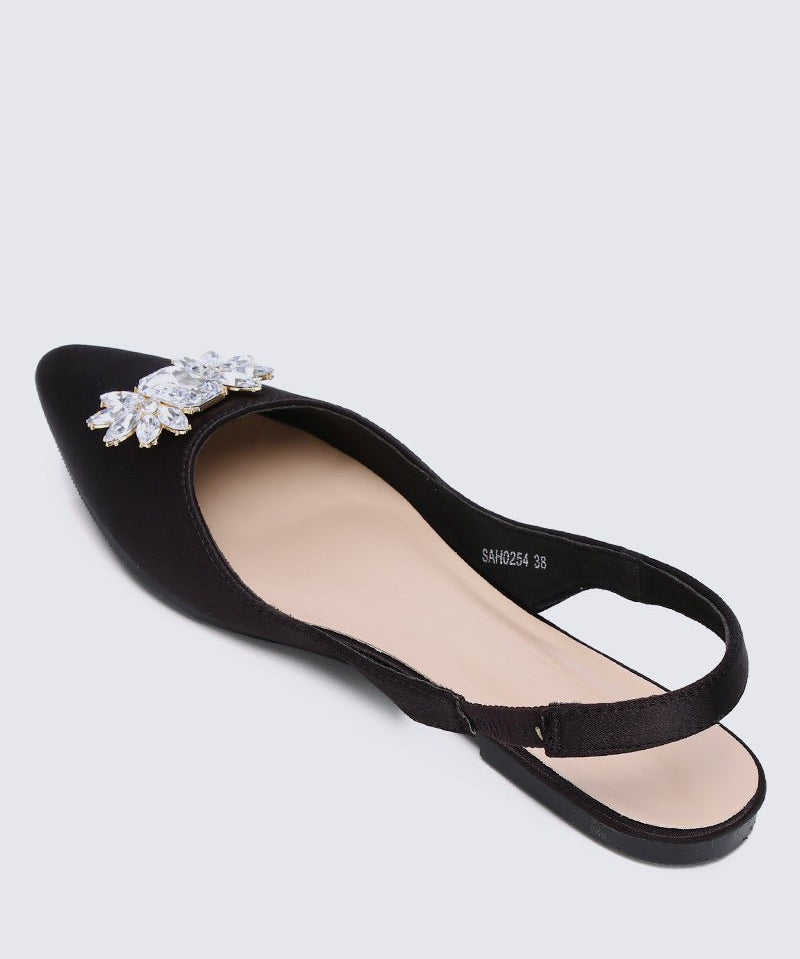 Katrina Comfy Ballerina In BlackShoes - myballerine
