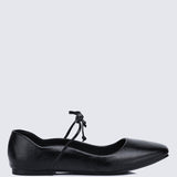 Kelly Comfy Ballerina In BlackShoes - myballerine