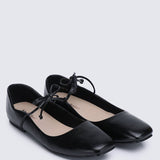 Kelly Comfy Ballerina In BlackShoes - myballerine