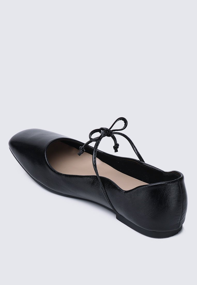 Kelly Comfy Ballerina In BlackShoes - myballerine