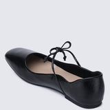 Kelly Comfy Ballerina In BlackShoes - myballerine