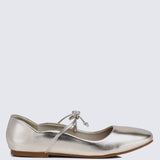 Kelly Comfy Ballerina In GoldShoes - myballerine