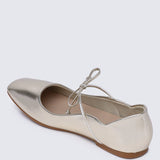 Kelly Comfy Ballerina In GoldShoes - myballerine
