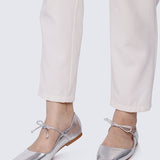 Kelly Comfy Ballerina In SilverShoes - myballerine