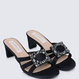 Kendra Comfy Heels In BlackShoes - myballerine
