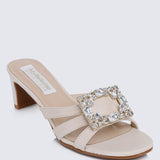 Kendra Comfy Heels In NudeShoes - myballerine