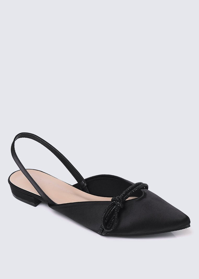 Knotura Comfy Ballerina In BlackBallerina - myballerine