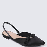 Knotura Comfy Ballerina In BlackBallerina - myballerine