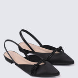 Knotura Comfy Ballerina In BlackBallerina - myballerine