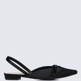 Knotura Comfy Ballerina In BlackBallerina - myballerine