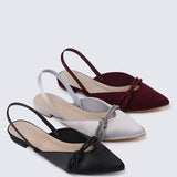 Knotura Comfy Ballerina In SilverBallerina - myballerine