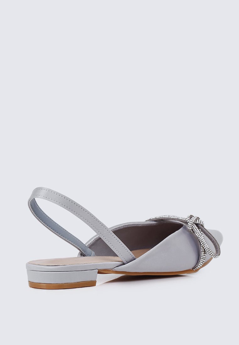 Knotura Comfy Ballerina In SilverBallerina - myballerine