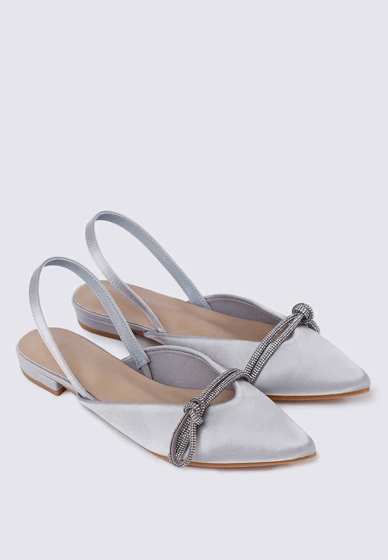 Knotura Comfy Ballerina In SilverBallerina - myballerine