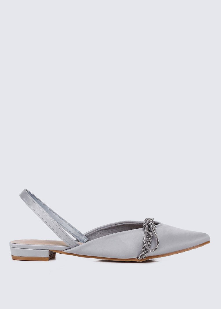 Knotura Comfy Ballerina In SilverBallerina - myballerine