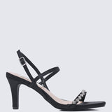 Kristine Comfy Heels In Black - myballerine
