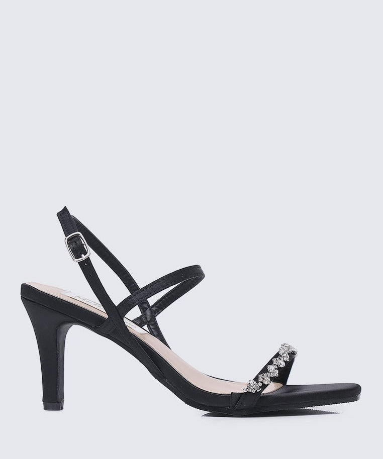 Kristine Comfy Heels In Black - myballerine