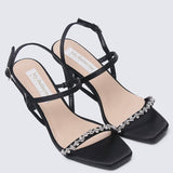 Kristine Comfy Heels In Black - myballerine