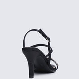 Kristine Comfy Heels In Black - myballerine