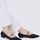 La Ros??e Comfy Ballerina In BlackShoes - myballerine